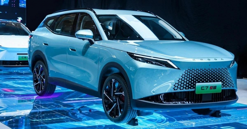 Omoda C7 PHEV thiết kế ngoại thất