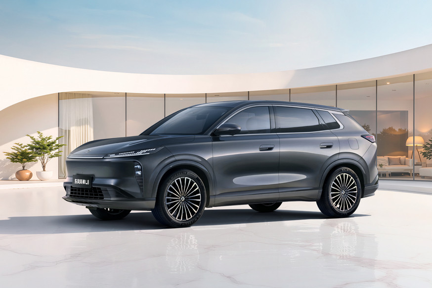 SUV Aeolus L8 với thiết kế hiện đại