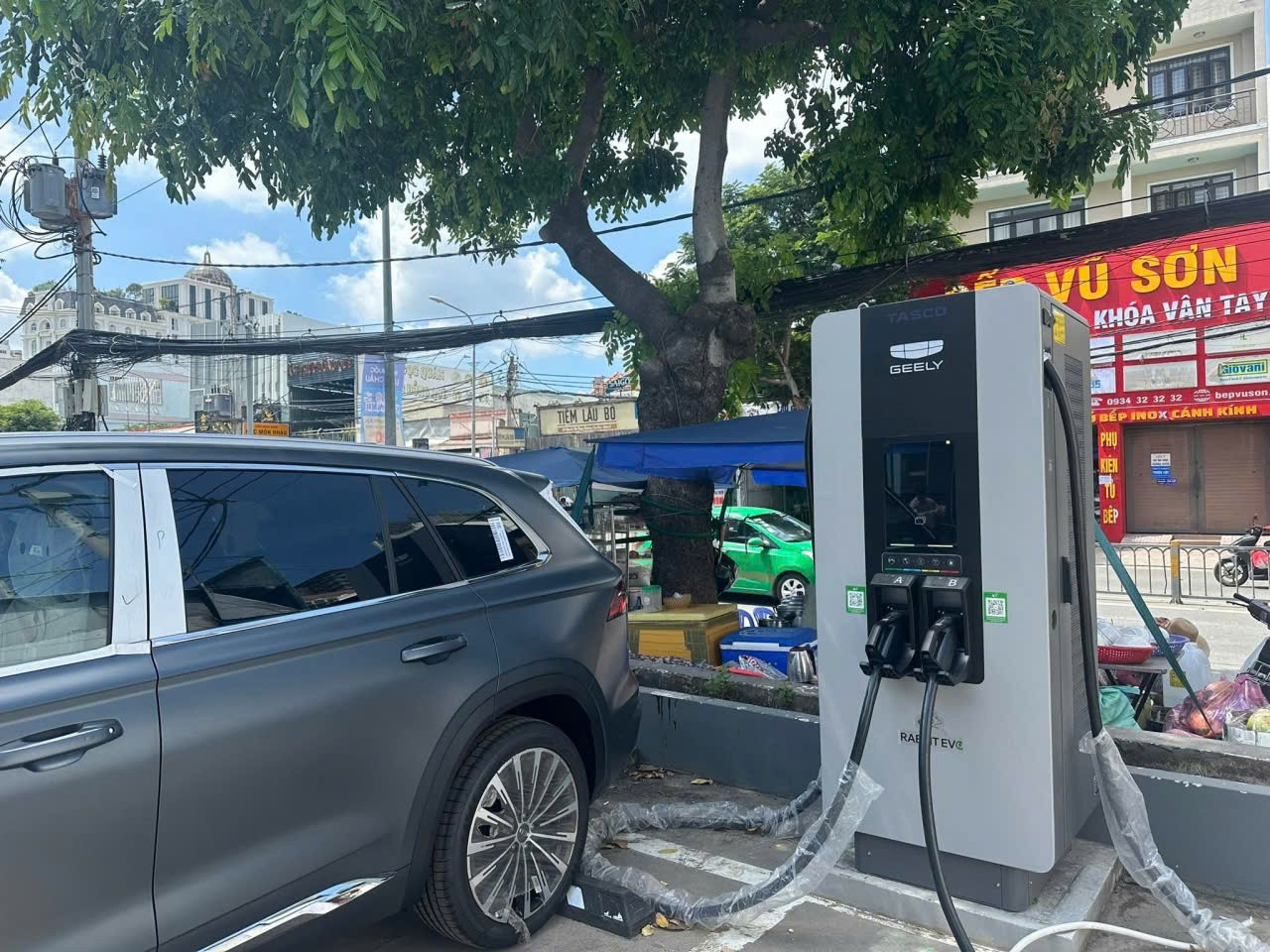 Trạm sạc xe điện của Geely tại Việt Nam