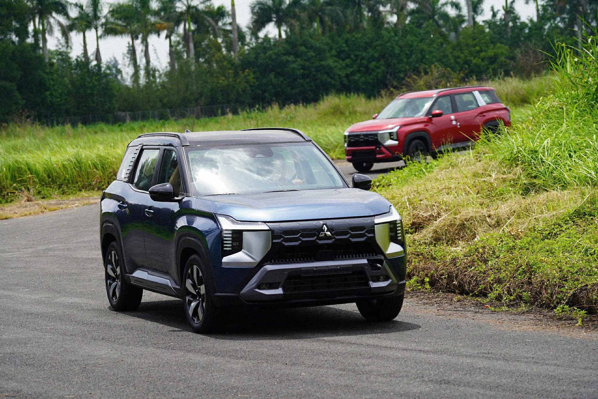 Xe chạy thử Mitsubishi Destinator tại trường đua Tây Ninh