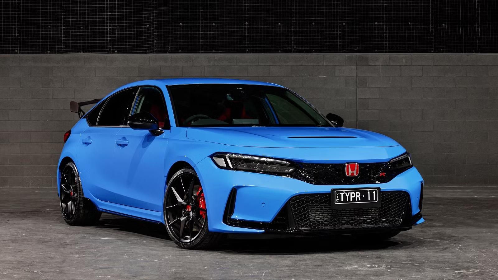 Xe Civic Type R màu đỏ