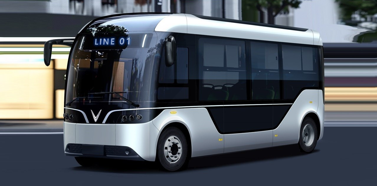 Thiết kế xe bus điện VinFast EB 6