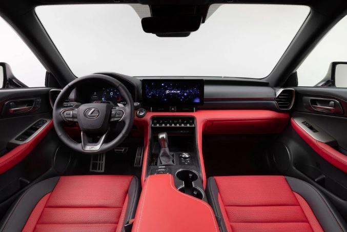 Cabin Lexus IS 2026 hiện đại