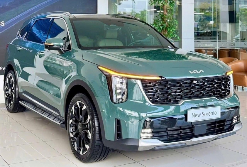 Kia Sorento 2025 mặt trước