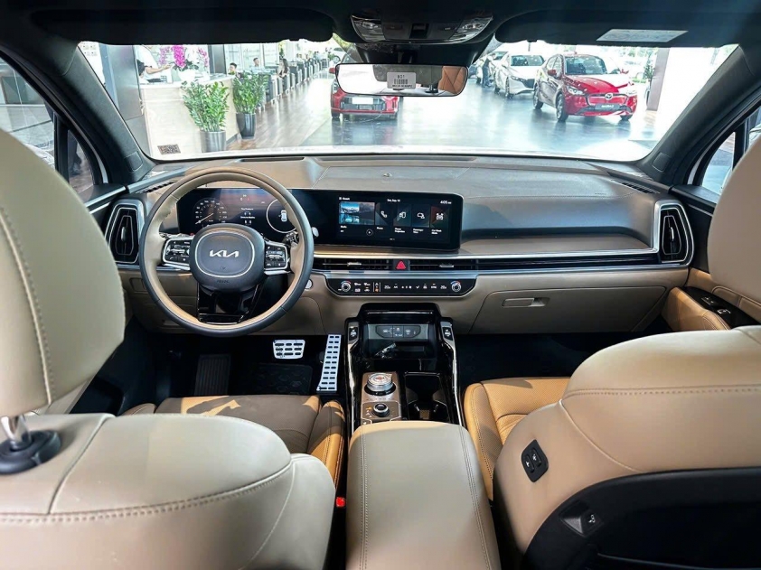 Khoang lái Kia Sorento 2025