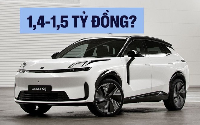 Lynk & Co 08 với thiết kế hiện đại