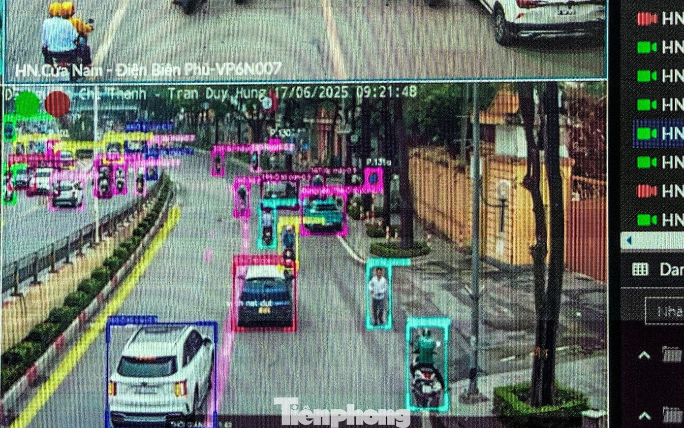 Camera AI hỗ trợ đảm bảo trật tự an toàn giao thông