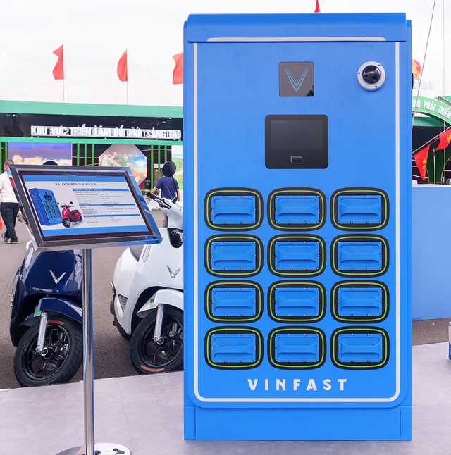 Mạng lưới trạm đổi pin rộng khắp
