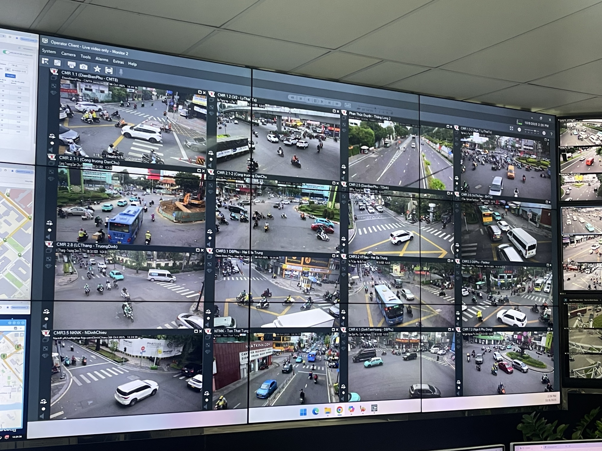 Camera AI giám sát giao thông tại TP.HCM