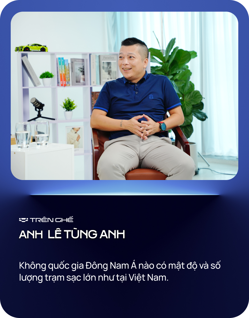 Trạm sạc Minh Khai với nhiều trụ công suất cao