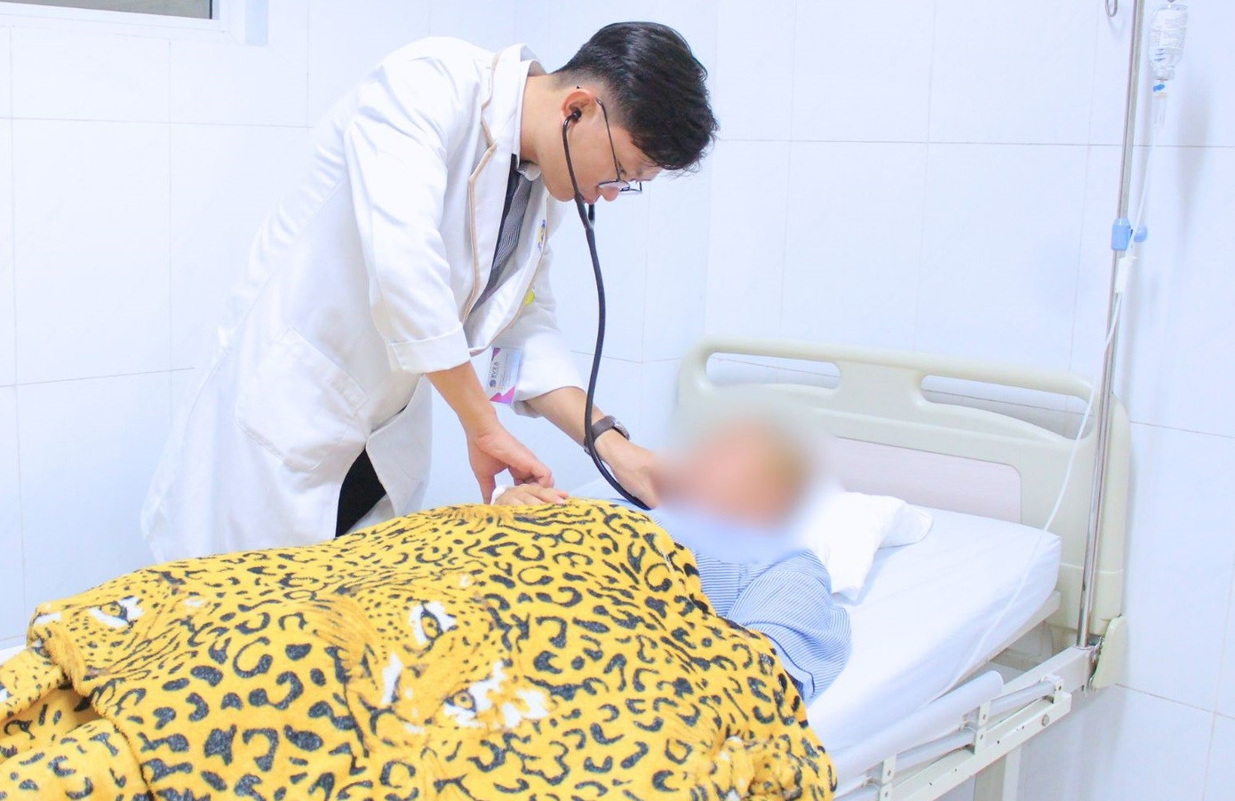 Sau phẫu thuật, sức khỏe của nữ sinh đã bình phục tốt