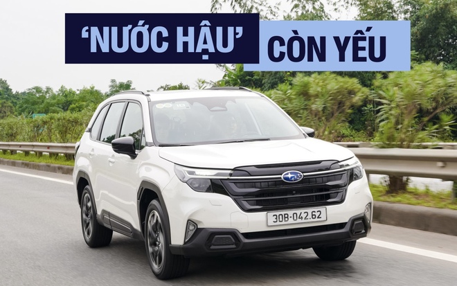 Subaru Forester 2025 phiên bản mới