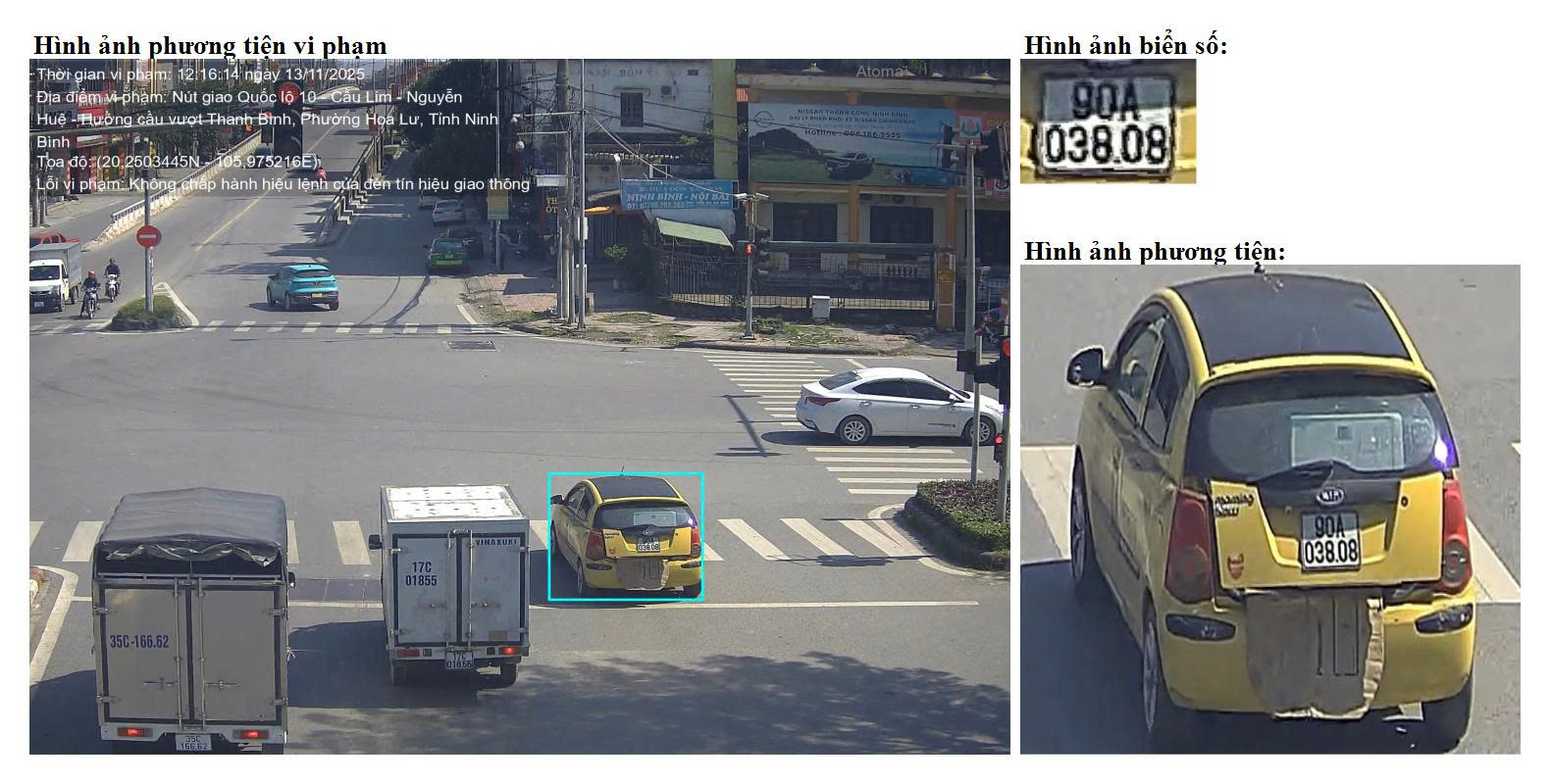 Xe vượt đèn đỏ bị phạt theo Nghị định 168