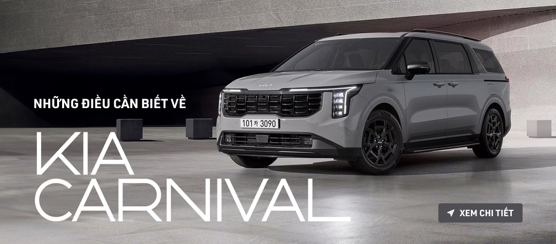 Kia Carnival cũ dùng động cơ V6 3.5L Phiên bản cũ động cơ xăng V6 của Kia Carnival