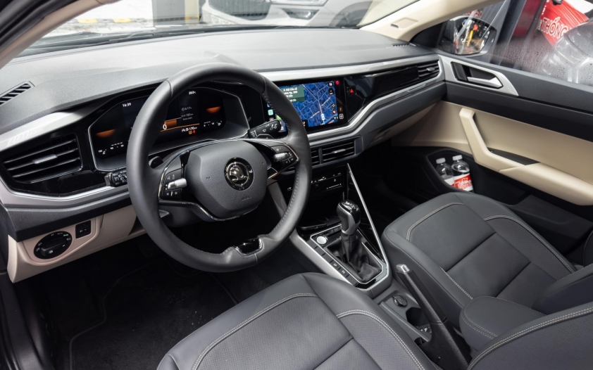 Nội thất hiện đại của Skoda Slavia Tiện nghi nội thất Slavia nổi bật