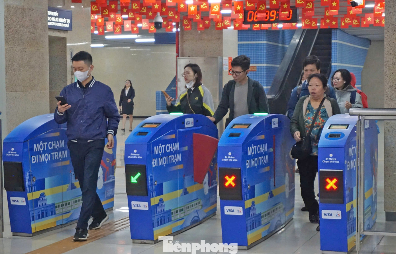 Hệ thống soát vé tự động mới Hệ thống soát vé tự động mới