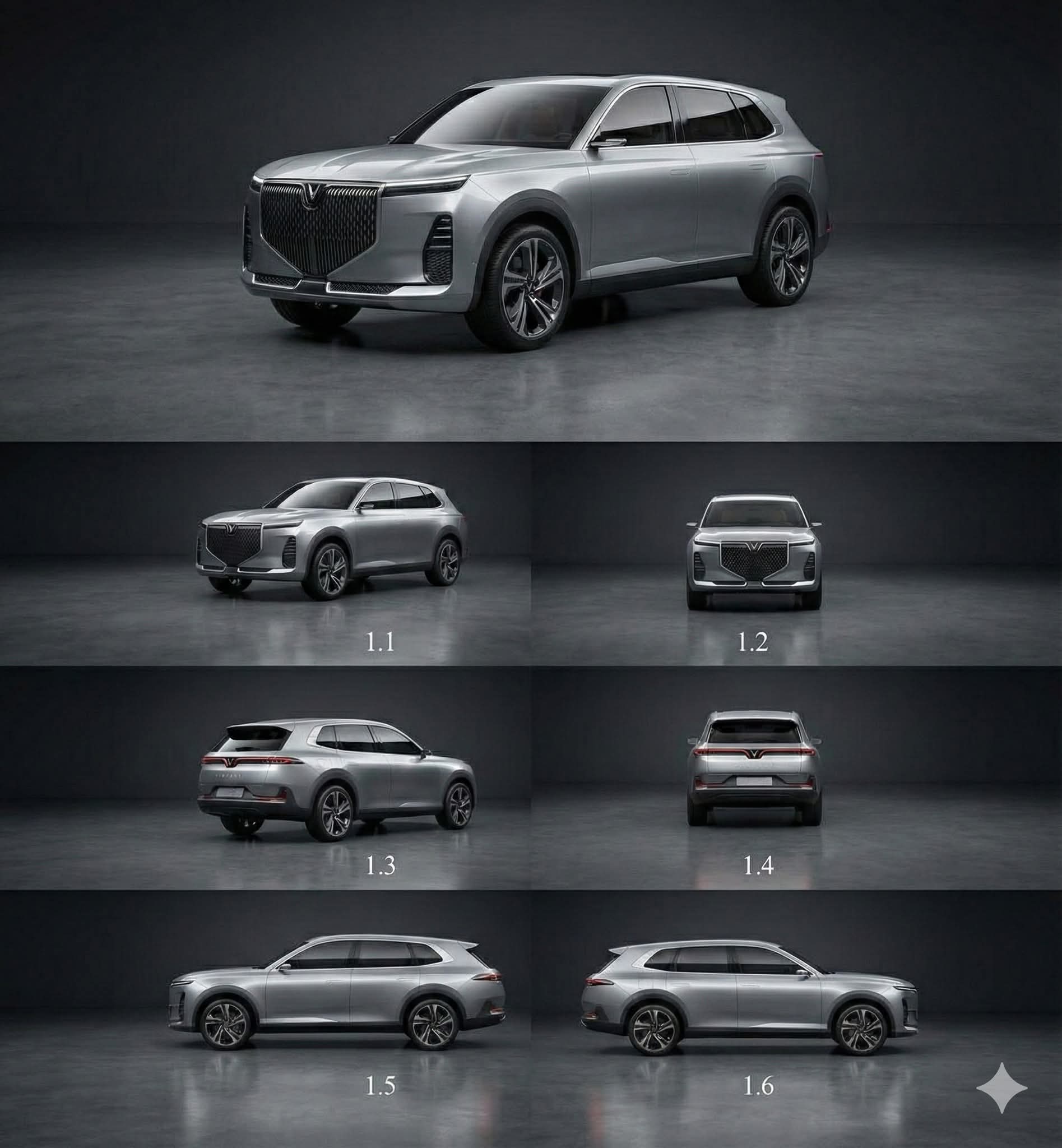 Thiết kế xe sang trọng không theo phong cách VinFast truyền thống Xe có thiết kế khác biệt không dùng đèn LED cánh chim