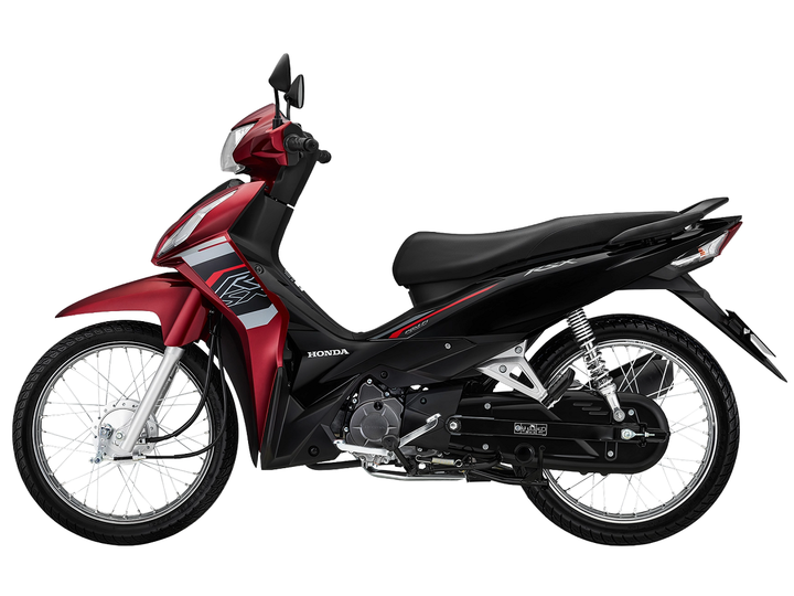 Honda Wave RSX phiên bản tiêu chuẩn Xe Honda Wave RSX phiên bản tiêu chuẩn màu đỏ đen