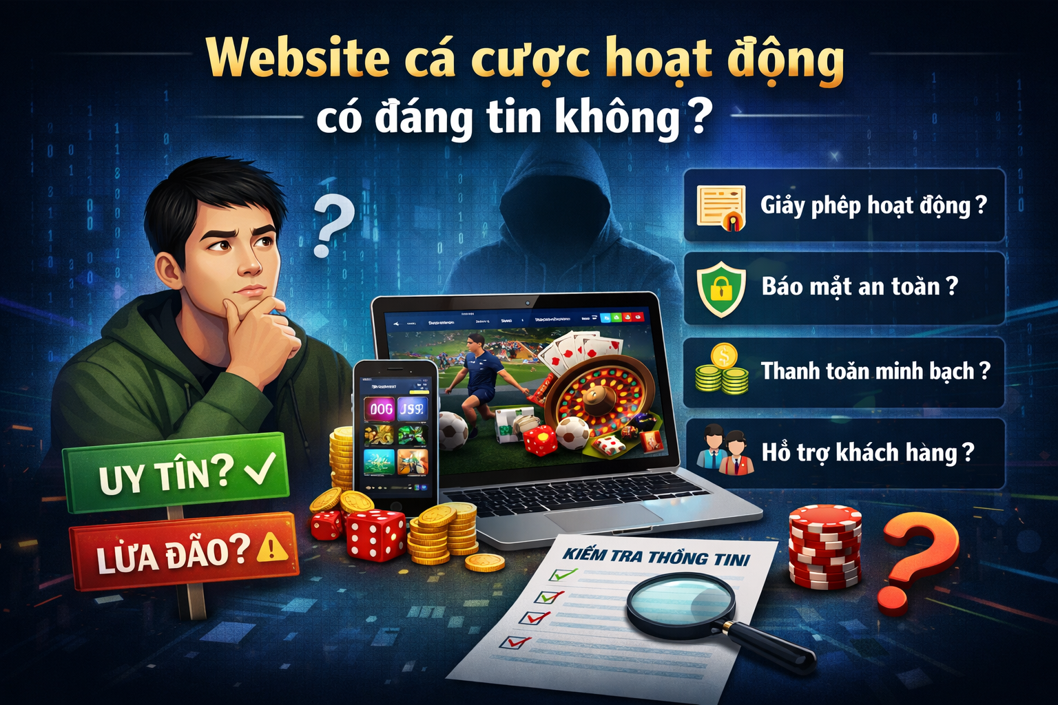 Website cá cược có đáng tin